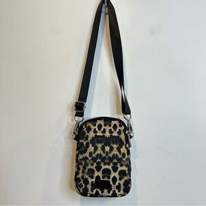Co-Lab Animal Print Tech Travel Small Crossbody Bag Purse